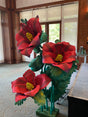 Giant Hibiscus Lily Foam Arrangement for Events