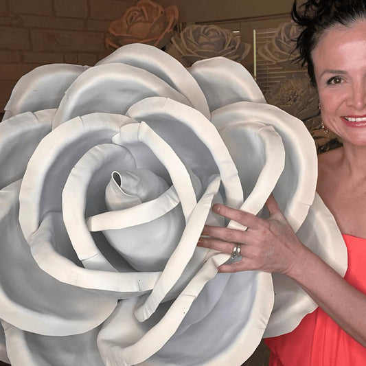 Memorial Rentals-All Day Rental Serenity Blooms Backdrop - amazinggiantflowers