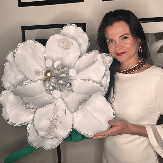 Giant Magnolias Bouquet Backdrop - amazinggiantflowers-Giant Magnolias