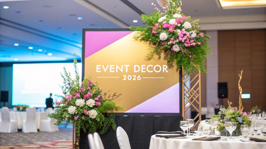 10 Innovative Corporate Event Decoration Ideas for 2026 - amazinggiantflowers