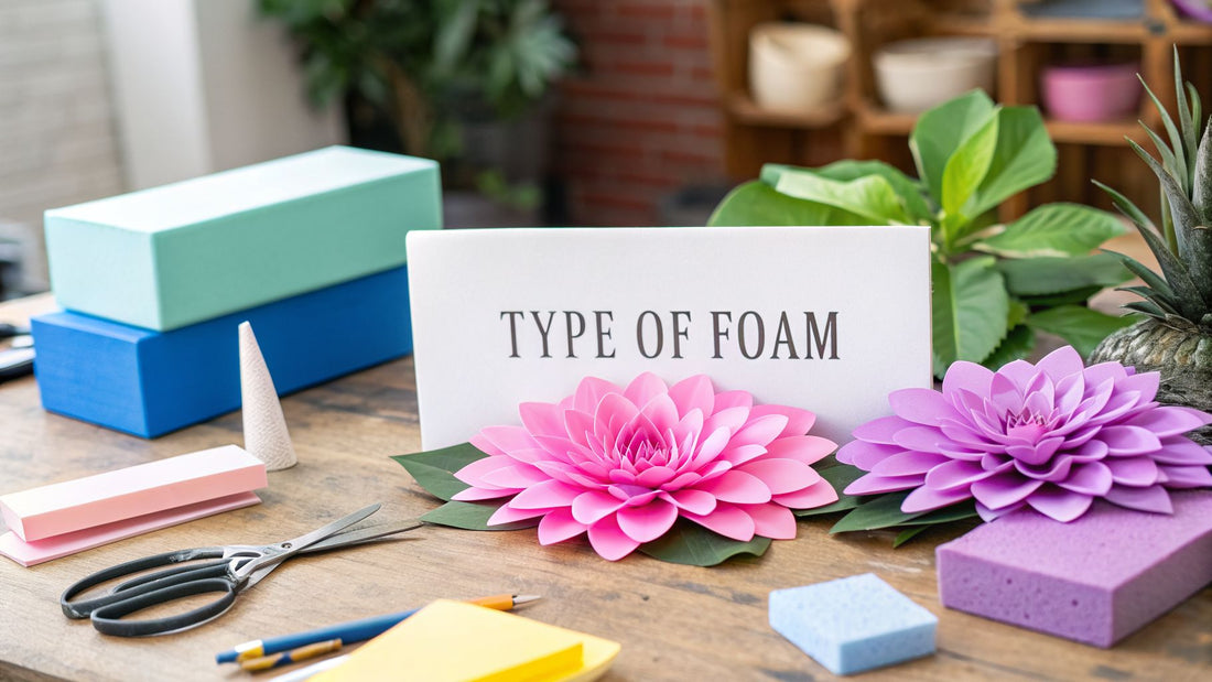 A Crafter's Guide to Every Type of Foam for Giant Flowers - amazinggiantflowers