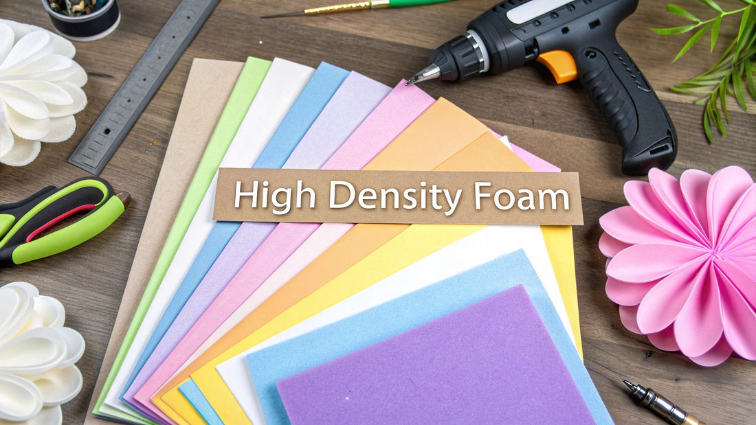 A Crafter's Guide to Foam Sheet High Density - amazinggiantflowers