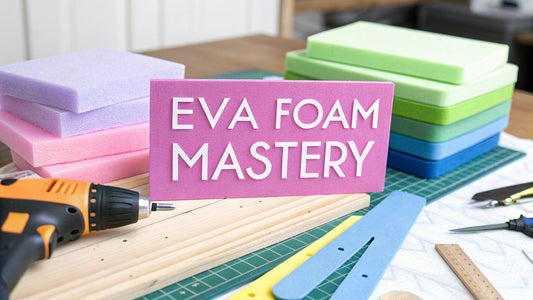 A Crafter's Guide To Mastering EVA Block Foam - amazinggiantflowers