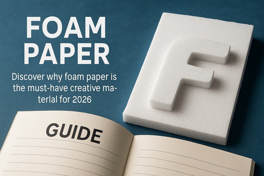 Foam Paper Guide: Creative Uses and Tips for 2026 - amazinggiantflowers
