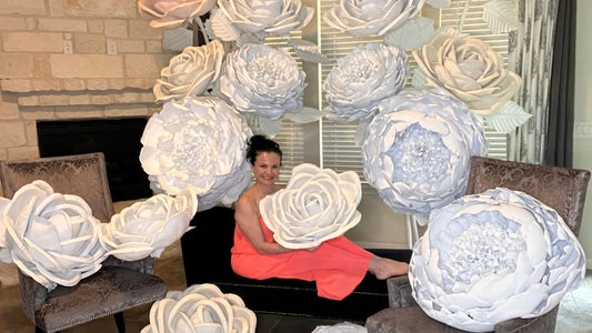 From Baby Shower to Beauty — Custom Flower Installations in Alaska - amazinggiantflowers
