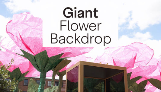 Giant Flower Photo Booth Backdrop: A Complete Guide - amazinggiantflowers