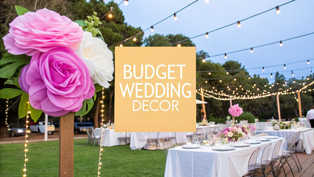 Stunning Budget Wedding Decoration Ideas for an Unforgettable Day - amazinggiantflowers