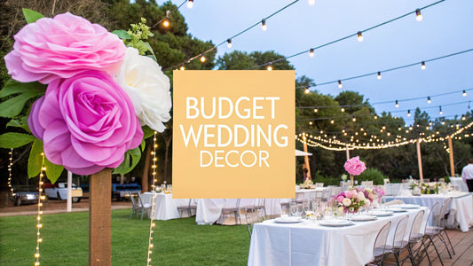 Stunning Budget Wedding Decoration Ideas for an Unforgettable Day - amazinggiantflowers