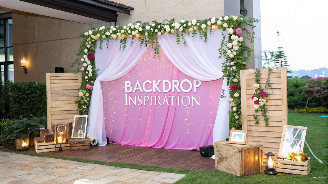 Wedding Photo Booth Backdrop Ideas for Your Big Day - amazinggiantflowers