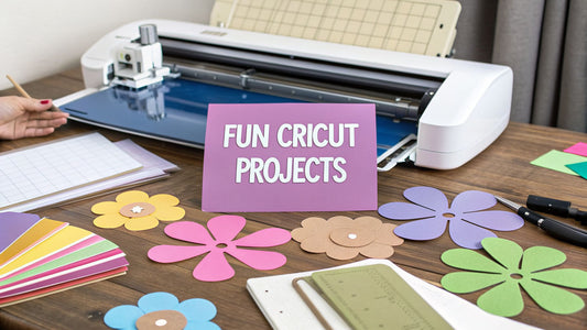 Your Guide to Fun Cricut Projects for Beginners - amazinggiantflowers