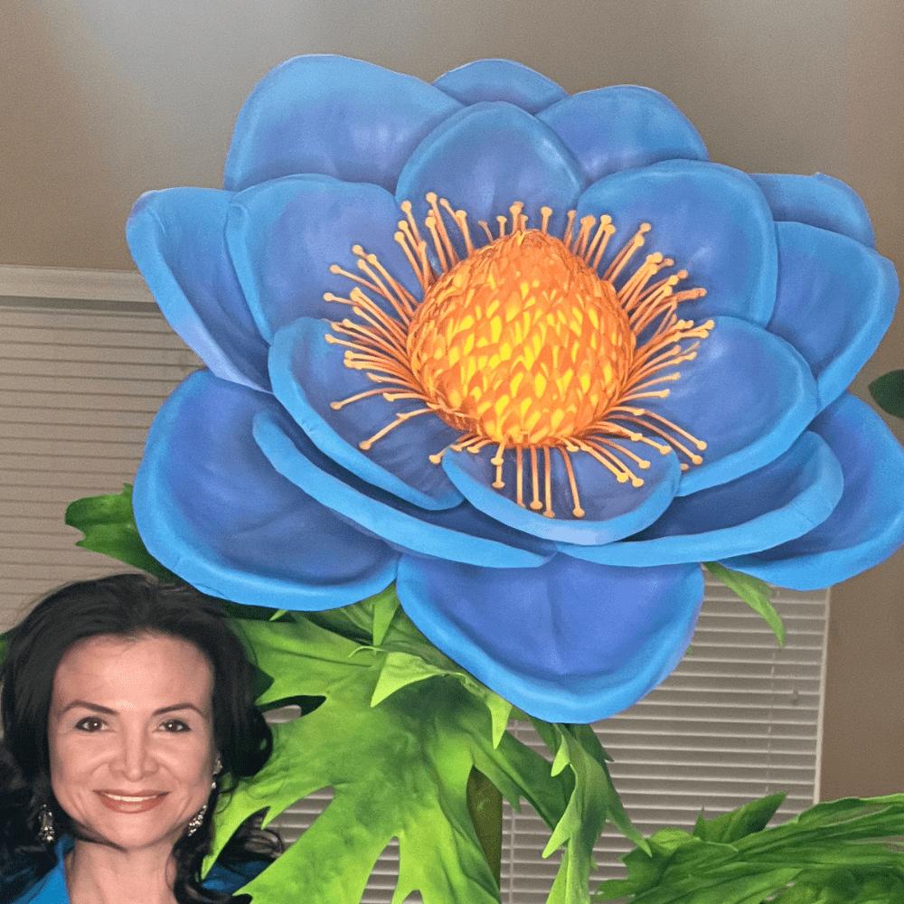 Large Anemone Wedding Arrangements