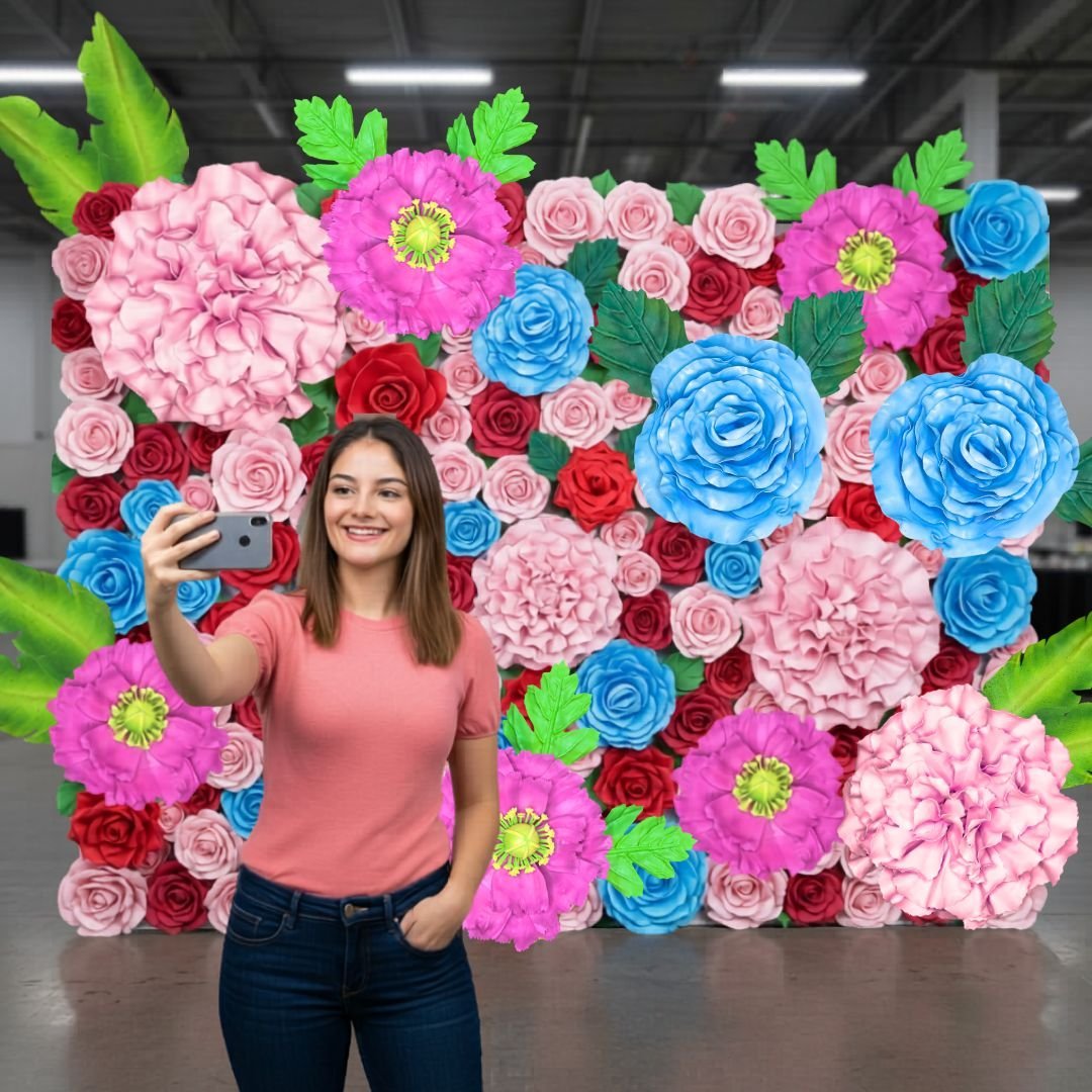 Event Wall Flowers