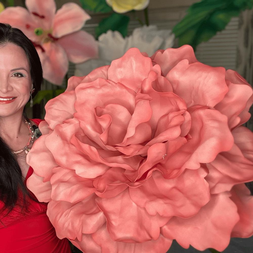 Giant Ranunculus Carnation Arrangements