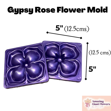 Gypsy Rose Flower Veiner Mold