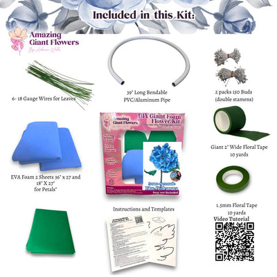 Art and Craft Kit- Giant Hydrangea Flower Kit