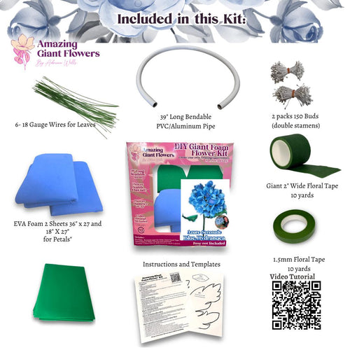 Art and Craft Kit- Giant Hydrangea Flower Kit