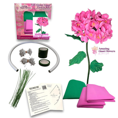 Art and Craft Kit- Giant Hydrangea Flower Kit