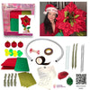 Arts & Crafts-DIY Poinsettia Giant Size kit