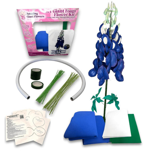 Bluebonnet Flowers -DIY Giant Texas Bluebonnet Flower Festival Kit