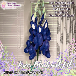 Bluebonnet Flowers -DIY Giant Texas Bluebonnet Flower Festival Kit
