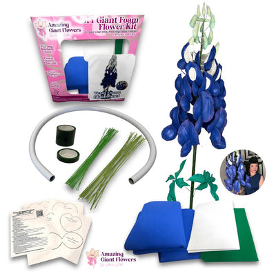 Bluebonnet Flowers -DIY Giant Texas Bluebonnet Flower Festival Kit