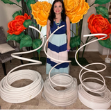 Bendable PVC Pipe 16mm Thickness for Giant Flowers Stems