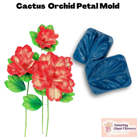 Cactus Orchid Mold - Craft Unique Beauty