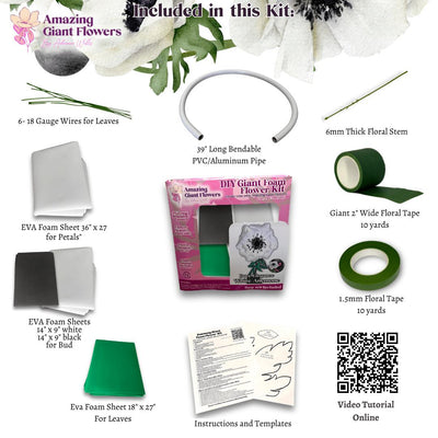 Craft Ideas Flowers- Giant Anemone Flower Kit