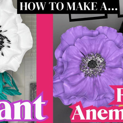 Craft Ideas Flowers- Giant Anemone Flower Kit