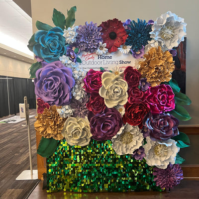 Custom Foam Wall Rose - Handcrafted Decorative Flower