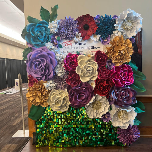 Custom Foam Wall Rose - Handcrafted Decorative Flower