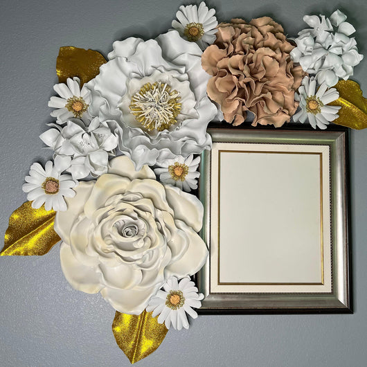Custom Foam Wall Rose - Handcrafted Decorative Flower