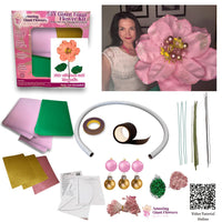 DIY Christmas Decor-DIY Giant Christmas Magnolia Flower Kit