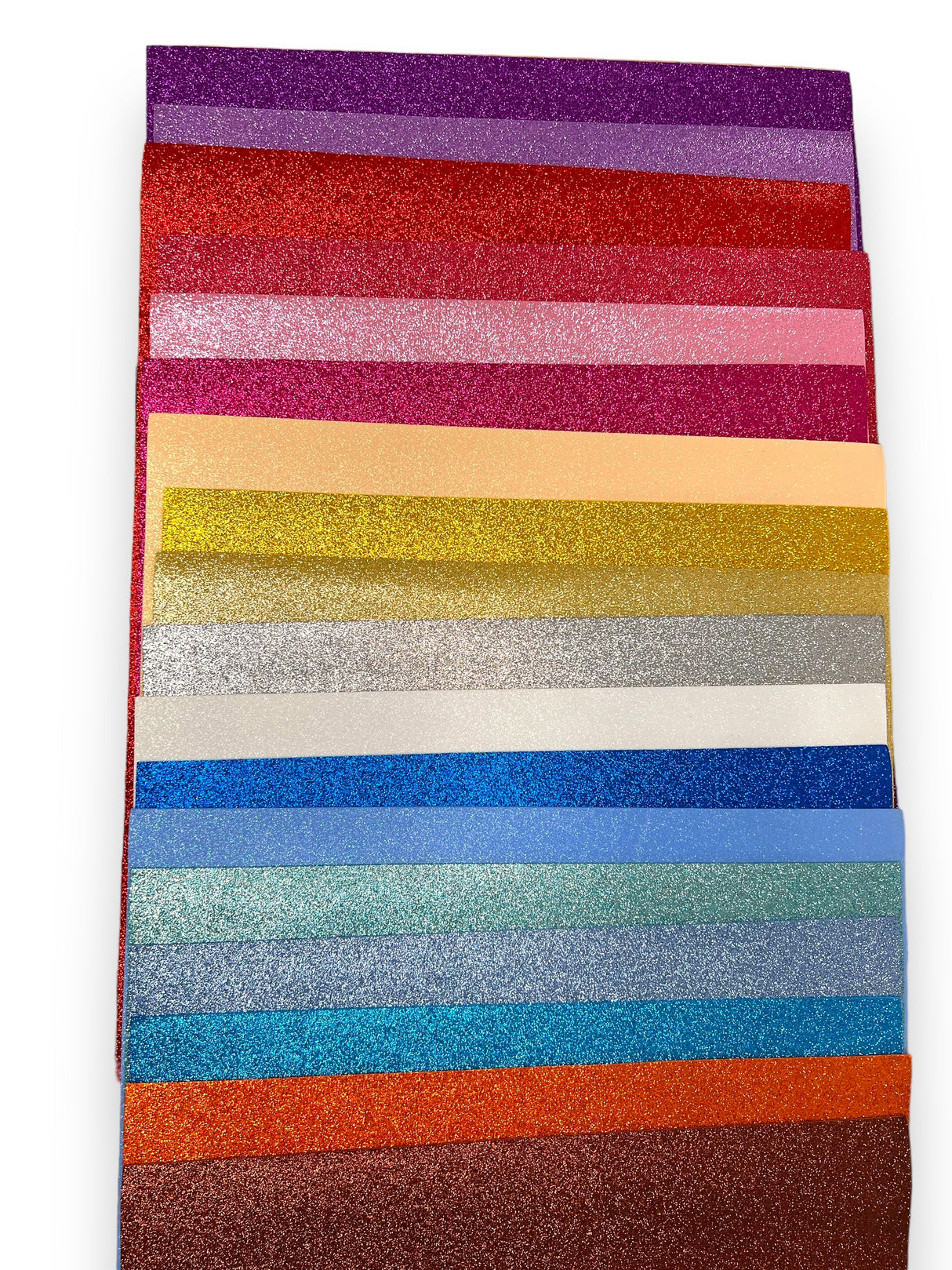 "Dazzling Displays: Explore 22 Colors in our High-Performance Glitter Foam Sheets"