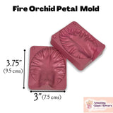 Fire Orchid Petal Mold - Create Floral Artistry