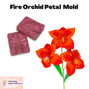 Fire Orchid Petal Mold