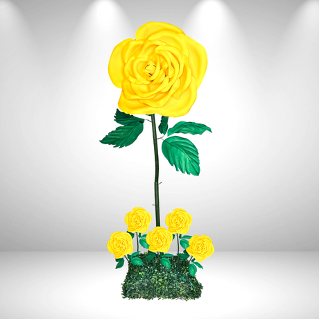 Giant Standing Rose | Timeless Elegance for Events and Decor"