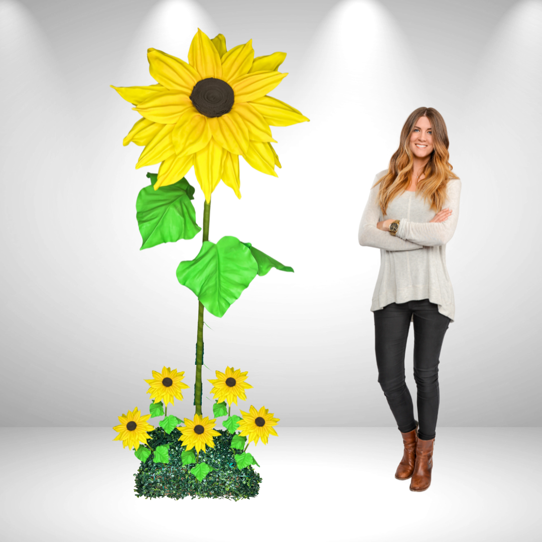 "Giant Sunflower | Sunny Splendor for Vibrant Events and Cheerful Decor"