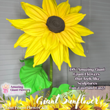 "Giant Sunflower | Sunny Splendor for Vibrant Events and Cheerful Decor"
