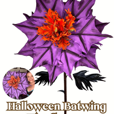 Halloween Arts and Crafts- DIY Batwing Giant Fireflower Kit