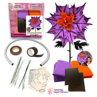 Halloween Arts and Crafts- DIY Batwing Giant Fireflower Kit