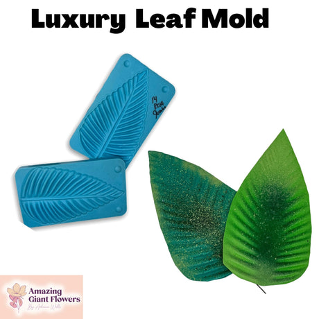 Jumbo Floribunda Rose Leaf Mold - Craft Grandeur
