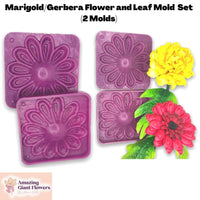 Marigold Flower Mold - Craft Gerbera Blooms with Ease