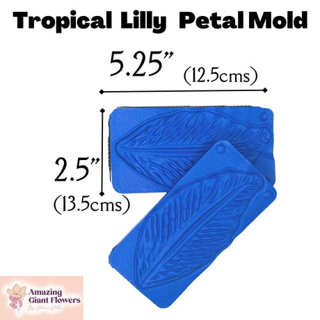 Tropical Lily Petal Mold - Craft Exotic Floral Elegance