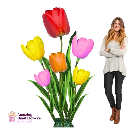 Tulip Flower Bouquet- Giant Tulips Floral Arrangement