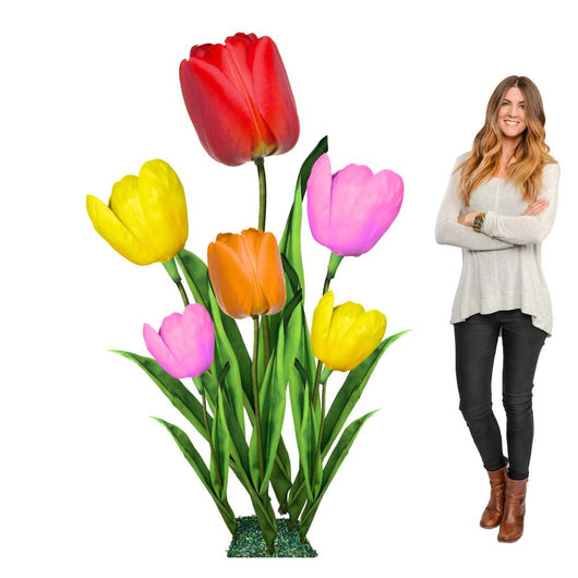 Tulip Flower Bouquet- Giant Tulips Floral Arrangement