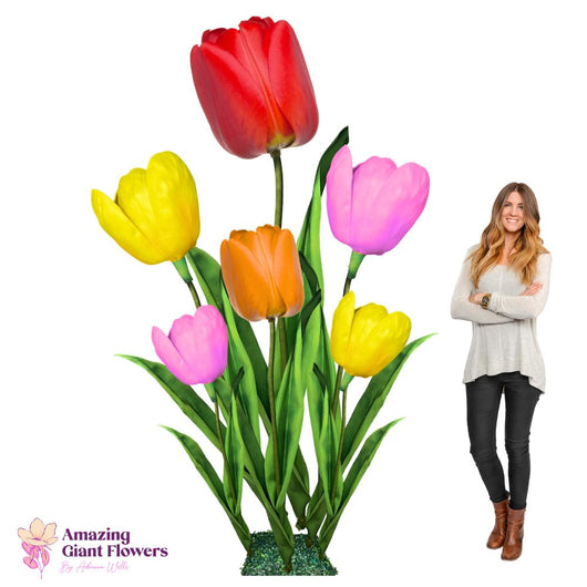 Tulip Flower Bouquet- Giant Tulips Floral Arrangement