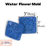Water Lily Flower Mold - Craft Floral Beauty