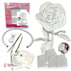 Wedding White Rose-DIY Flower Kit-Wedding White Centerpiece