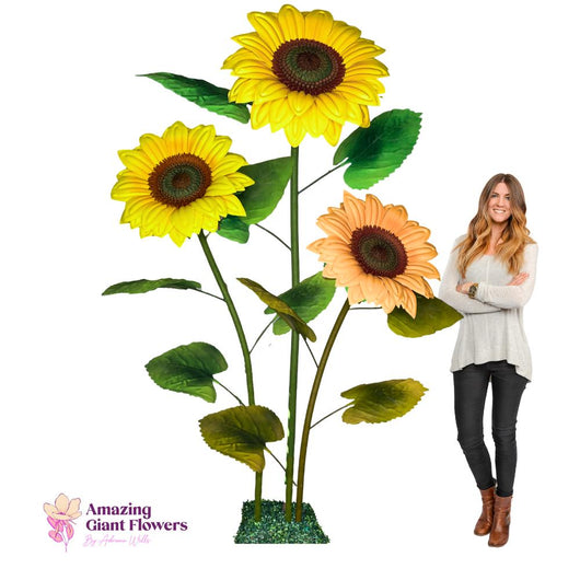 World's Tallest Sunflower - Giant Size Flower Arrangement